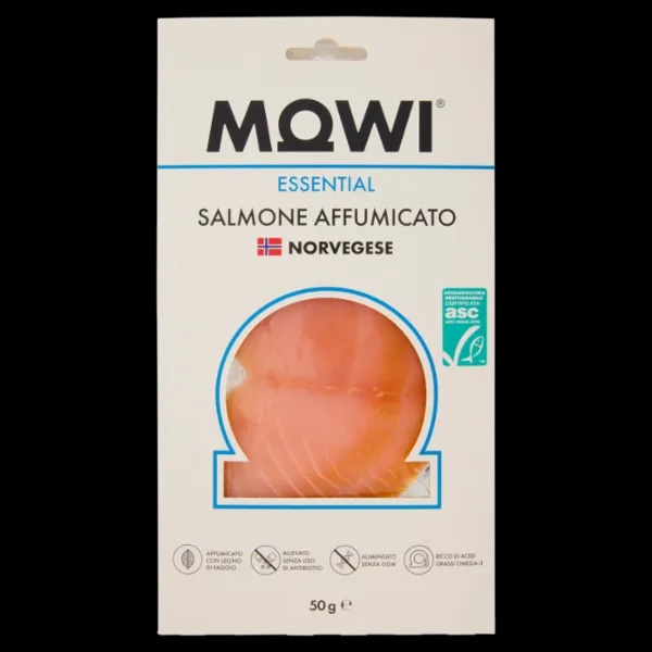 Salmone affumicato norvegese Mowi Essential 2 pezzi in offerta da Il Gigante