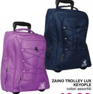 Zaino trolley Mix Deluxe in offerta da Il Gigante