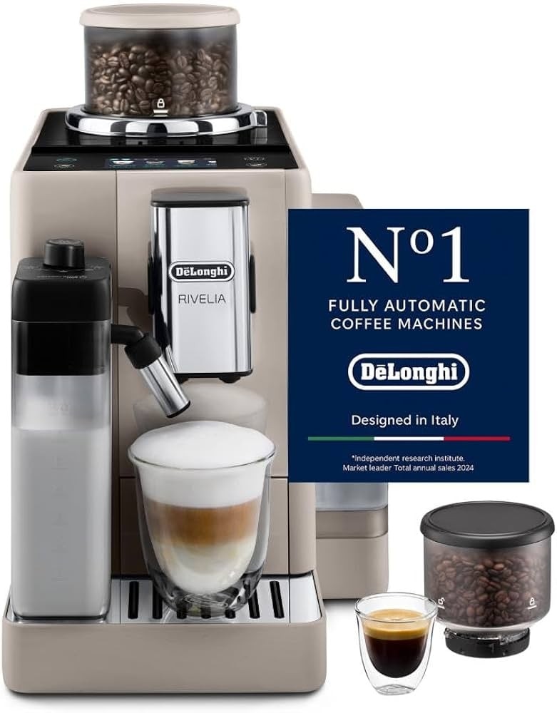 De Longhi Macchina Caffè Automatica Rivelia EXAM440.55.BG in offerta da Trony