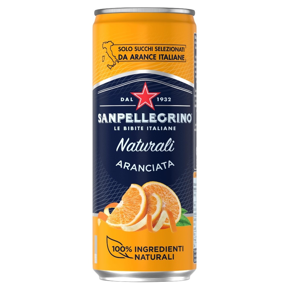 Aranciata Lattina Sanpellegrino 330 ml in offerta da Carrefour