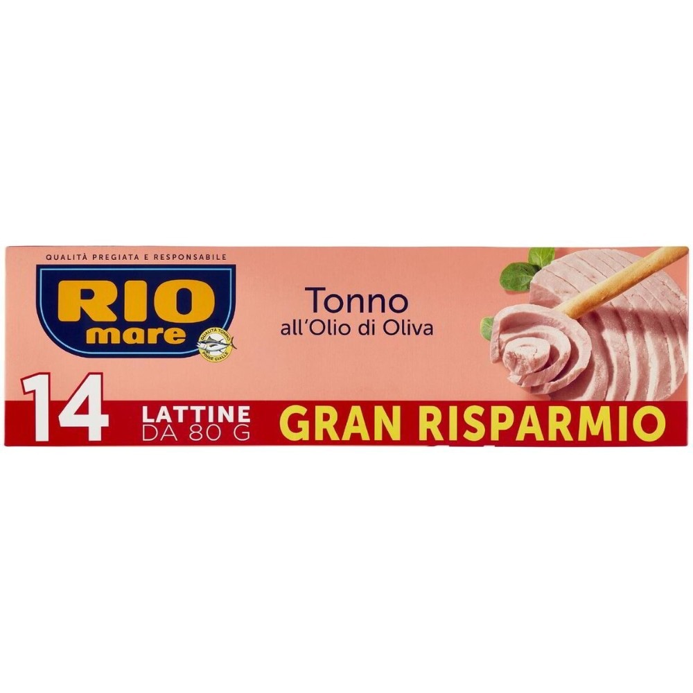 Tonno Rio Mare g 80 x 14 in offerta da Panorama