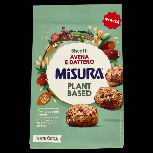 Biscotti Naturicca Plant Based Misura 260 g - Offerta nel negozio Bennet