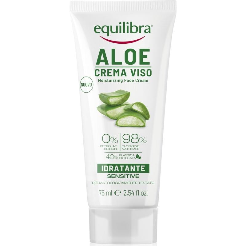 Equilibra Aloe Crema Viso Idrata 75 ml in offerta da Carrefour