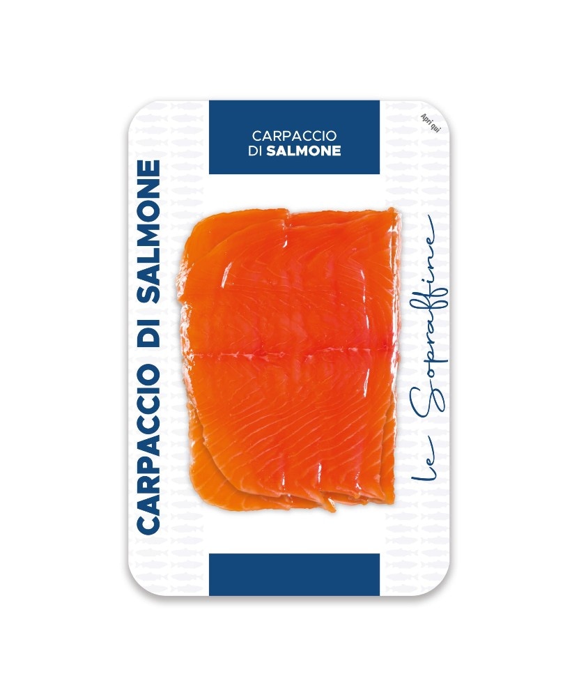 Carpaccio di salmone, pesce spada o tonno 100 g Bernardini Gastone in offerta da Iper La grande i