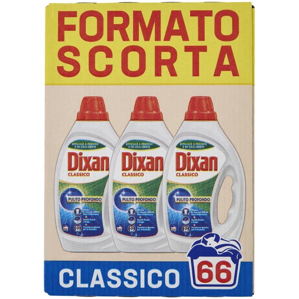 Dixan detersivo liquido per lavatrice classico o color 66 lavaggi in offerta da Iper La grande i
