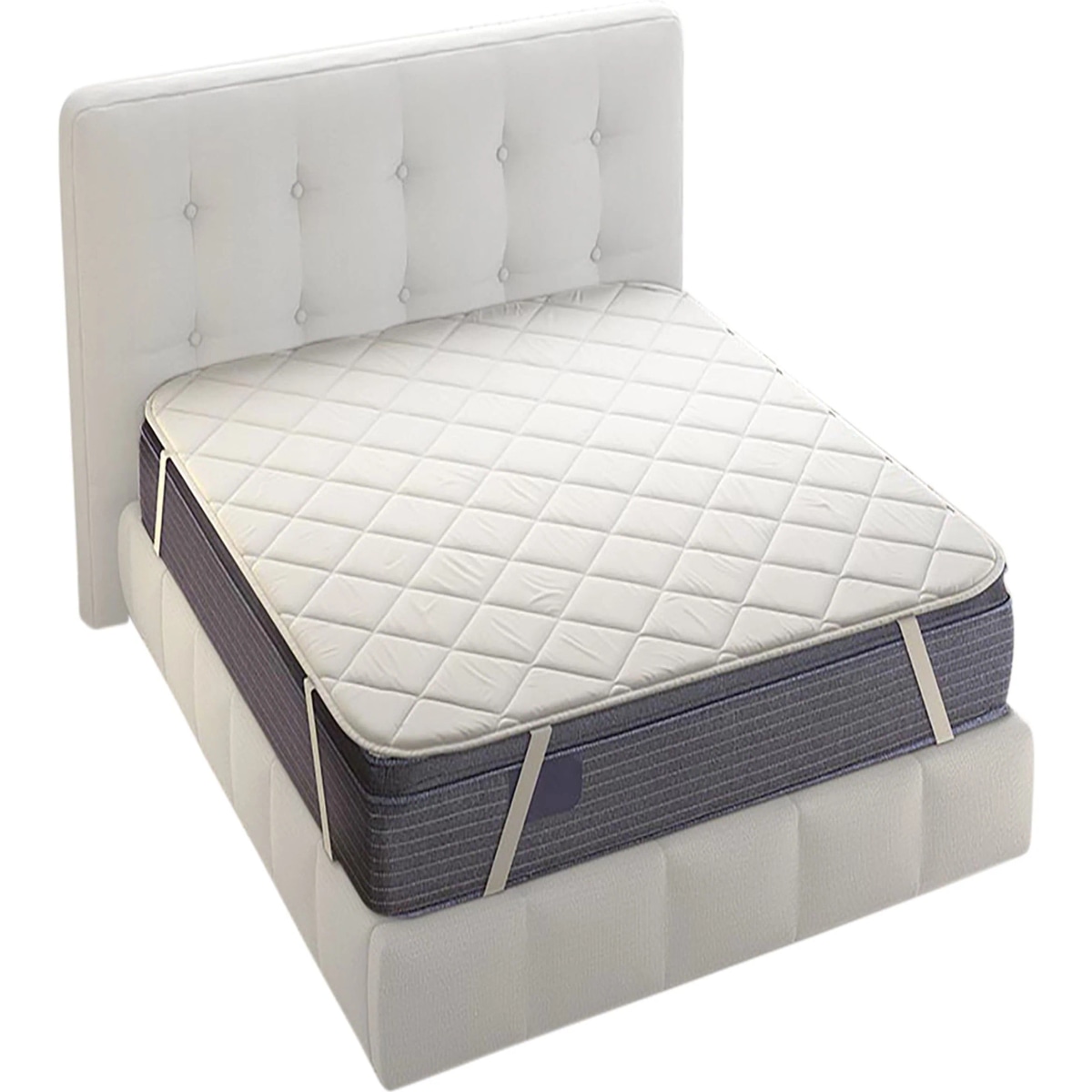 Topper trapuntato con elastici 90x200 cm - 1 piazza IRGE in offerta da Maury's