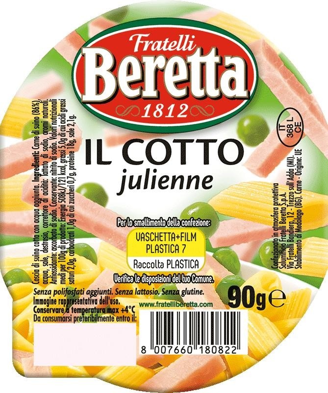 Il cotto julienne Beretta 2 pezzi in offerta da Il Gigante
