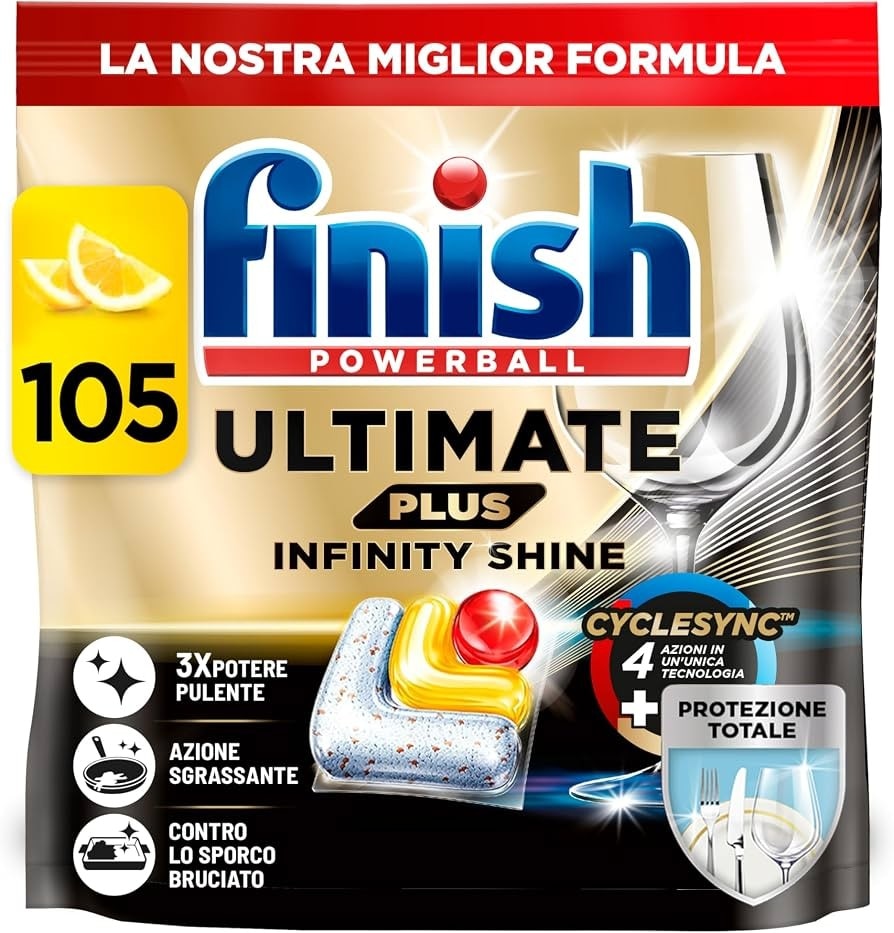 Finish Powerball Ultimate Plus 80 caps in offerta da Il Gigante