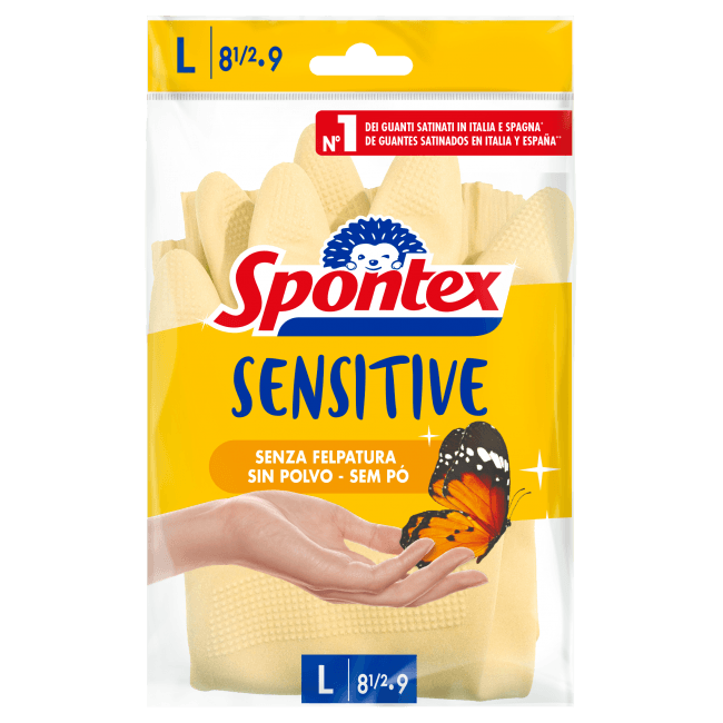 Guanti Sensitive Spontex in offerta da Coop