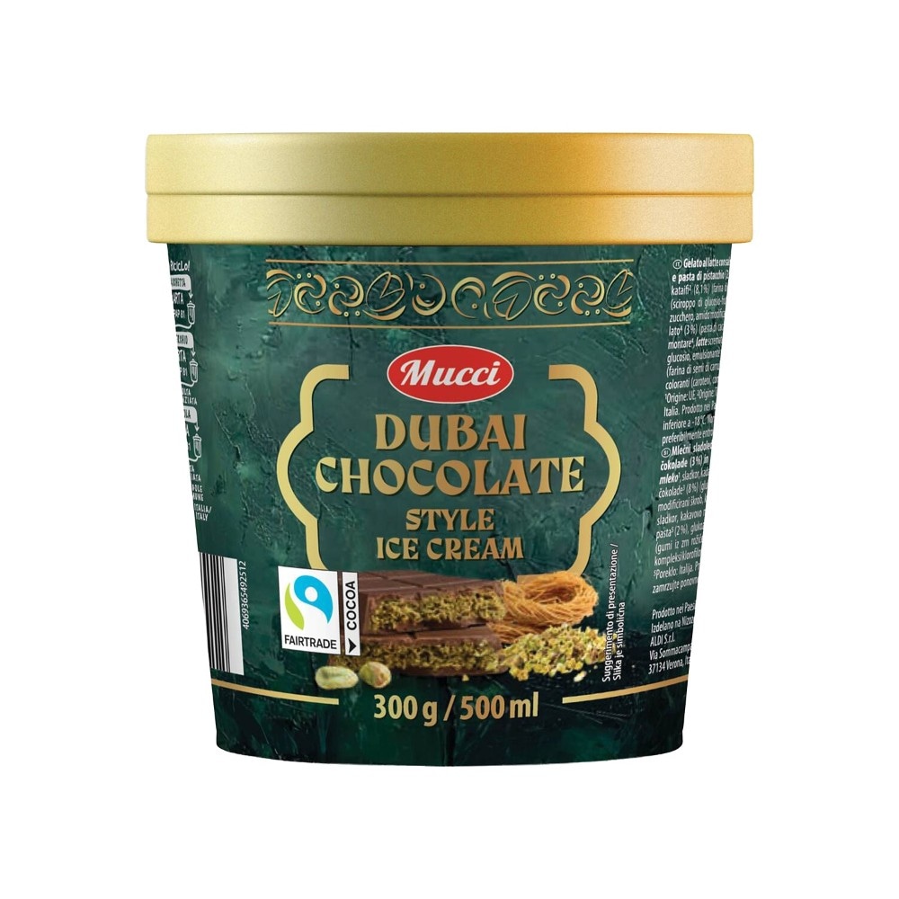 Gelato Stile Dubai 300 g Mucci - Offerta nel negozio ALDI