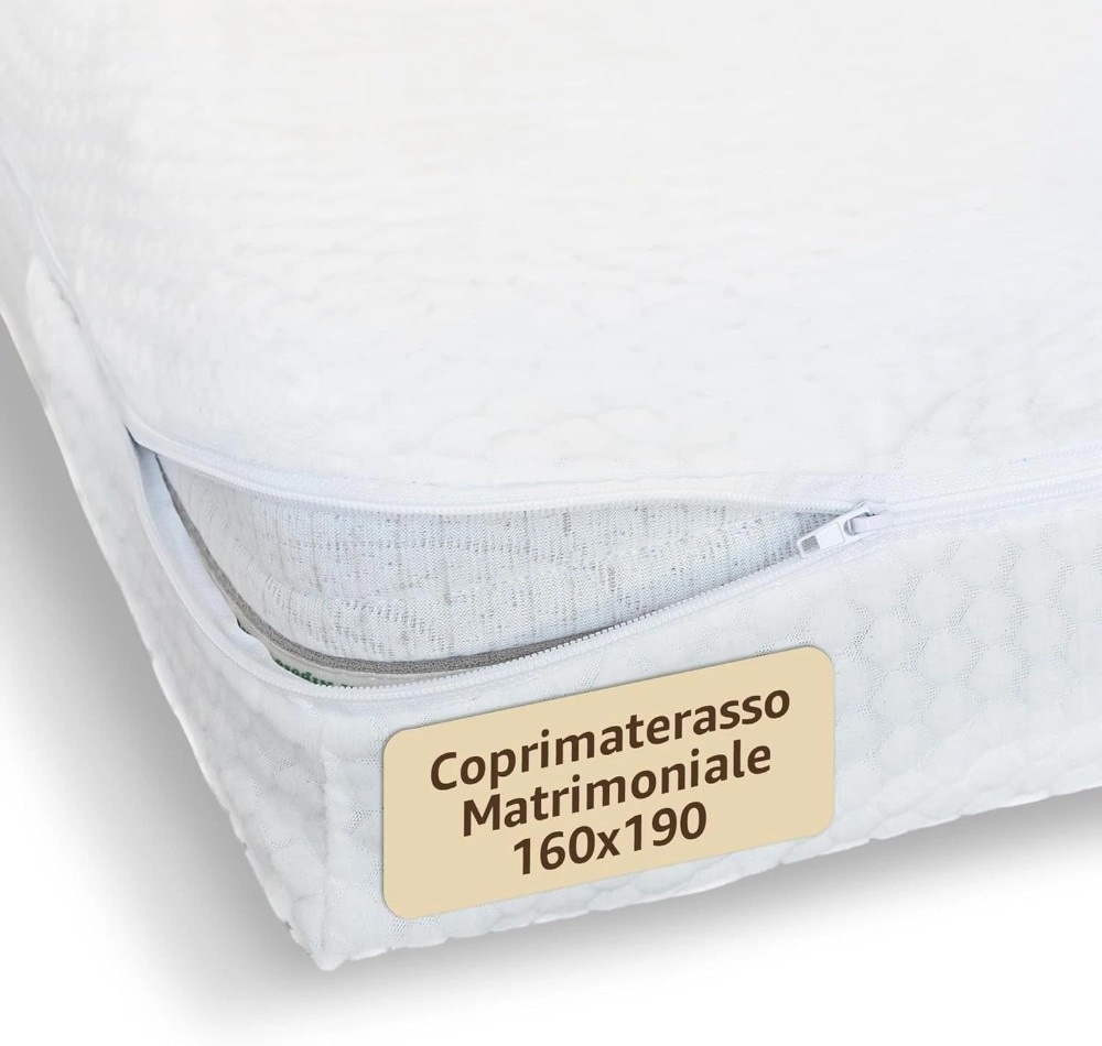 Coprimaterasso rinfrescante matrimoniale - Offerta nel negozio Eurospin