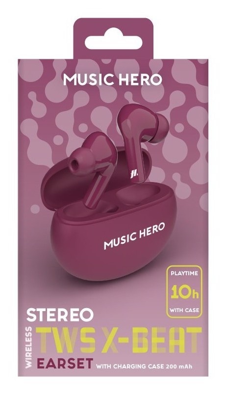 Stereo Wireless TWS X-Beat Earset 200 mAh Music Hero in offerta da Euronics