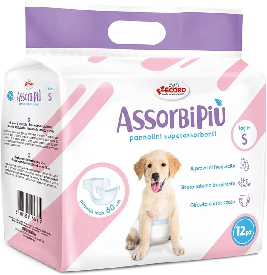 Record pannolini per cani 12 pannolini in offerta da Iper La grande i