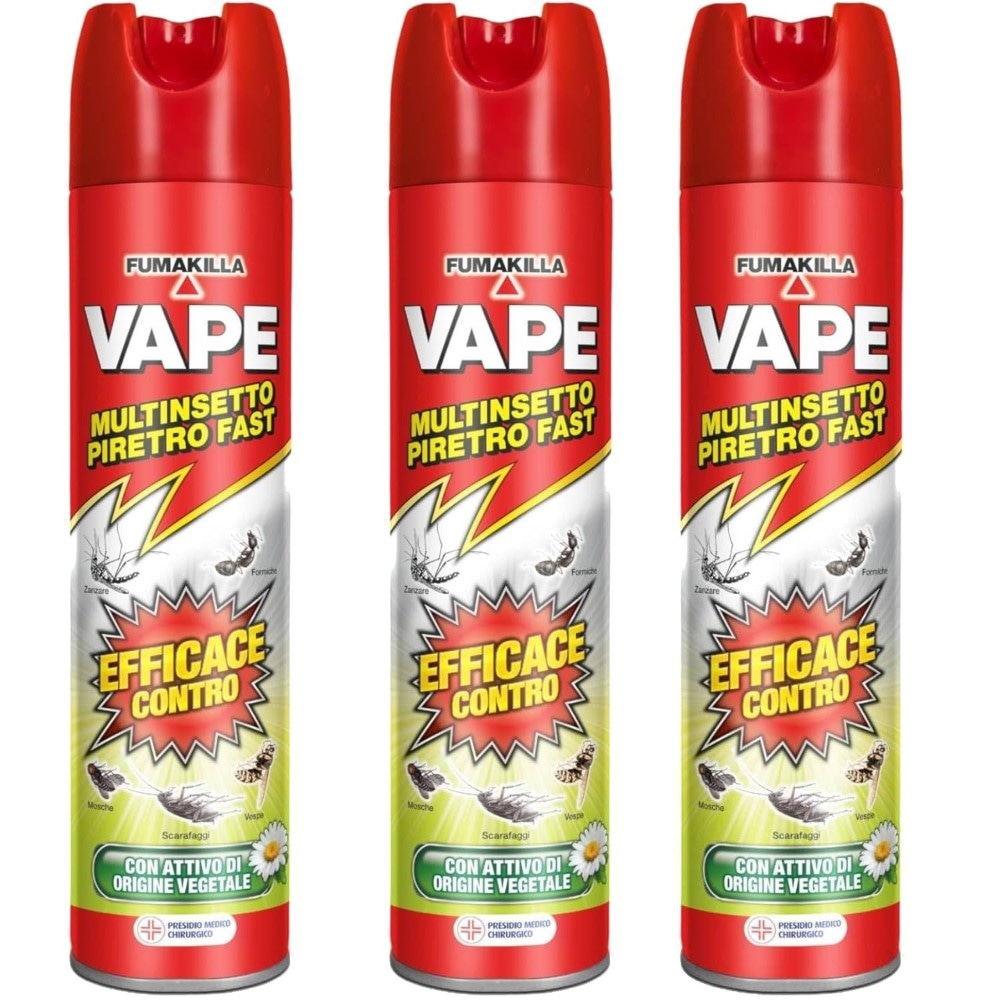 Vape Multinsetto Piretro Fast 400 ml in offerta da Carrefour