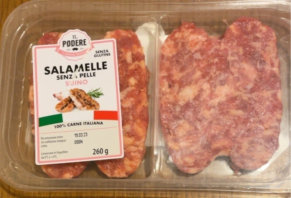 Salamelle aperte 260 g - Offerta nel negozio MD
