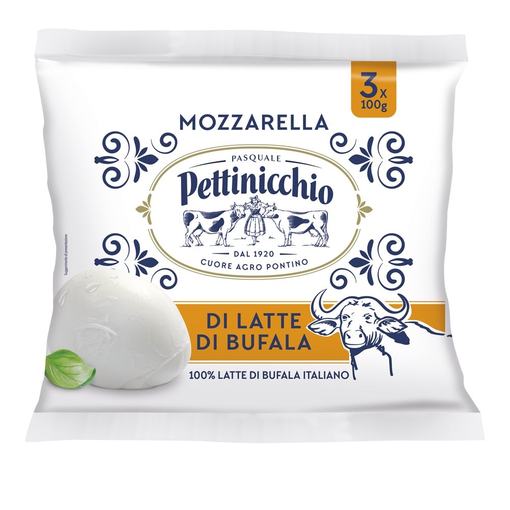 Mozzarella di latte di bufala 100 g x3 in offerta da Iper La grande i