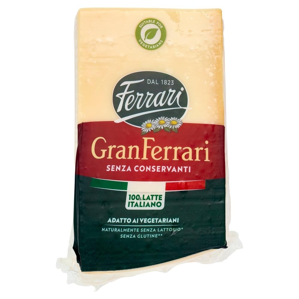 Ferrari Granferrari formaggio duro stagionato 16 mesi 700 g in offerta da Dpiù