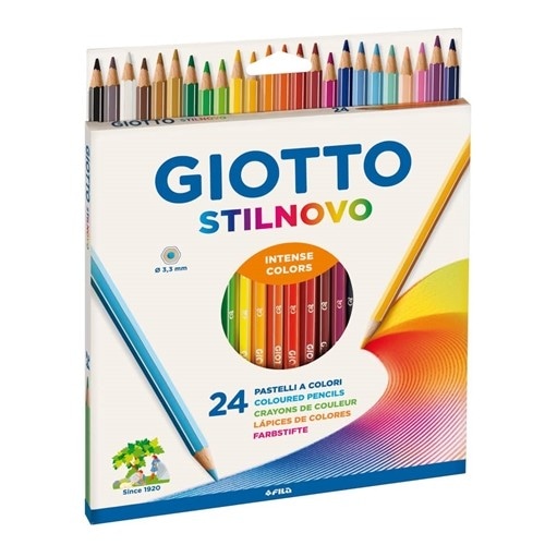 Pastelli Colorati Stilnovo conf 24 pezzi GIOTTO in offerta da Carrefour