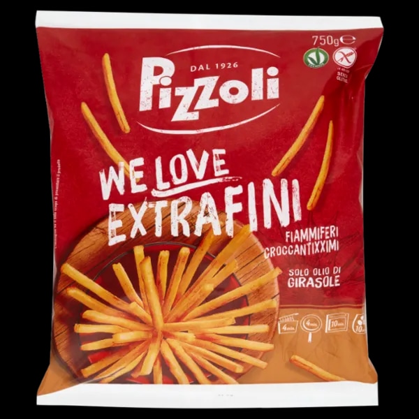 Patatine We Love Extrafini Pizzoli 750 g in offerta da Panorama