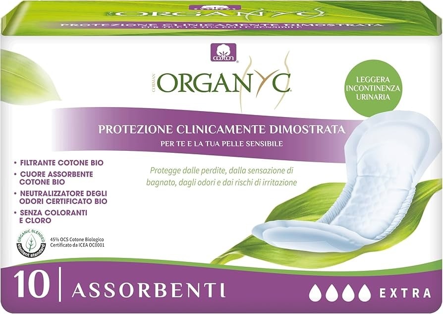 Linea Incontinenza in Cotone Organyc - Offerta nel negozio Bennet