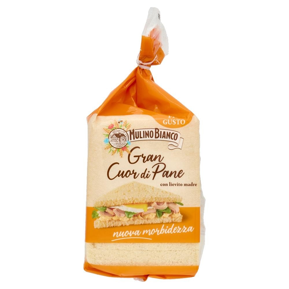 Gran Cuor di Pane Bianco Mulino Bianco 400 g in offerta da Bennet