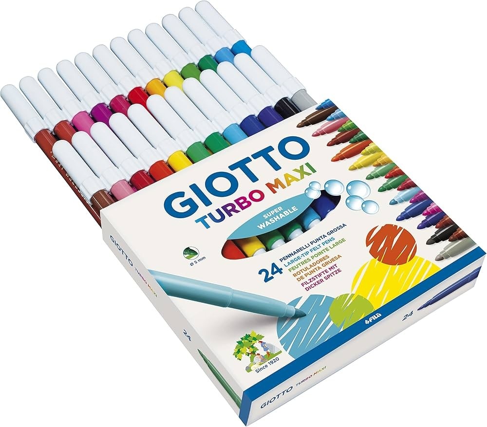 Pennarelli Turbo Maxi conf 18 pezzi GIOTTO in offerta da Carrefour