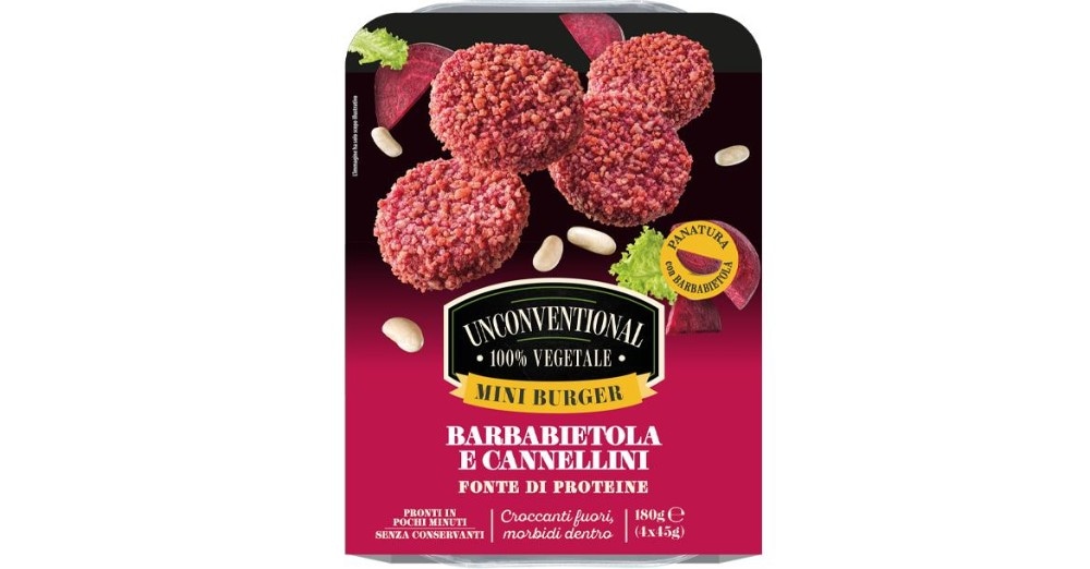 Granarolo Unconventional mini burger 180 g confezione in offerta da Lidl