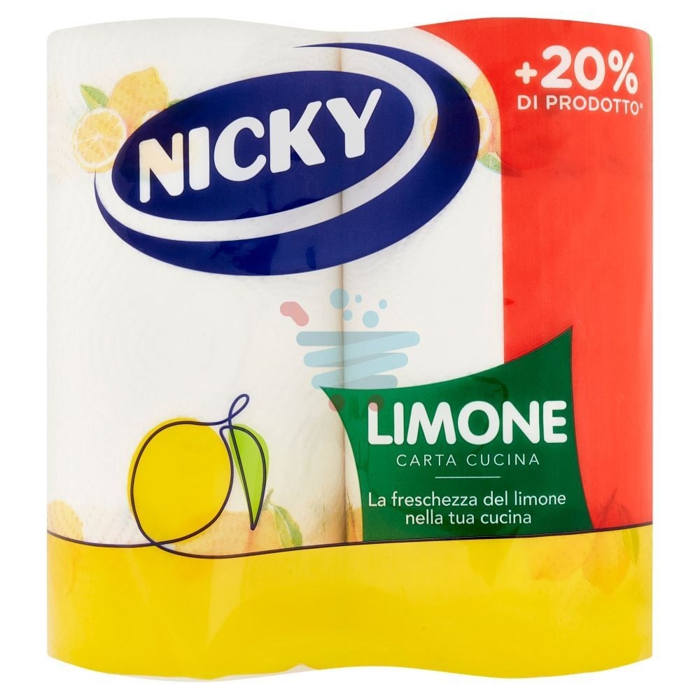 Carta cucina Limone Nicky conf 2 pezzi in offerta da Carrefour