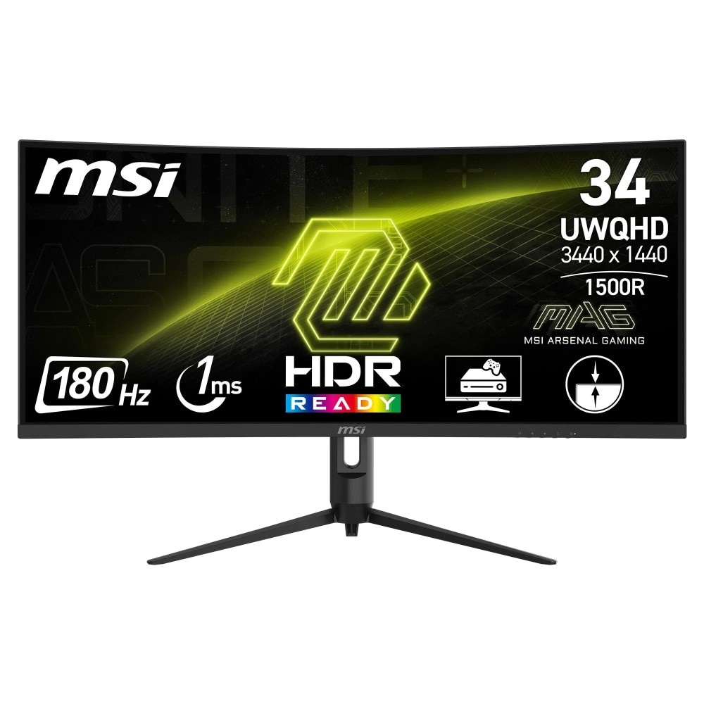 Monitor Gaming MAG 342CQR E2 34" MSI - Offerta nel negozio Euronics