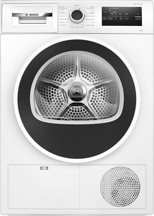 Asciugatrice SERIE 4 WTH85208II 8 kg Bosch in offerta da Euronics
