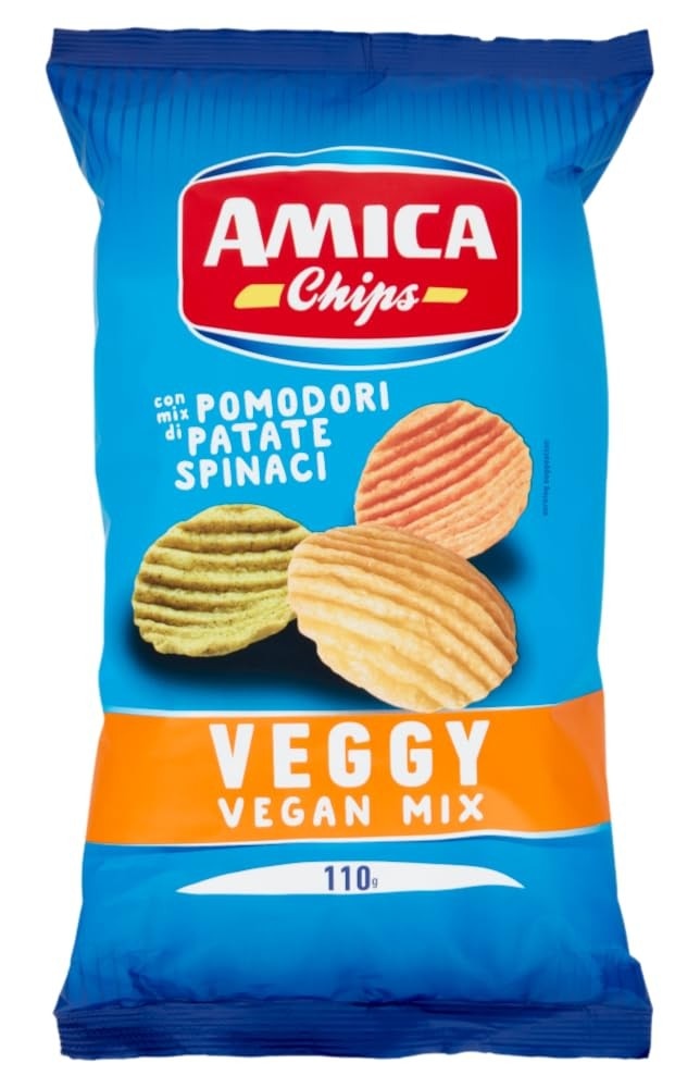Patatine Veggy Vegan Mix Amica Chips 110 g - Offerta nel negozio Bennet
