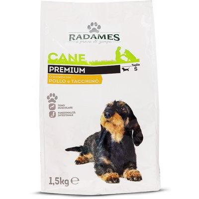 Crocchette Premium per cani taglia S con pollo 1,5 kg Radames - Offerta nel negozio Eurospin