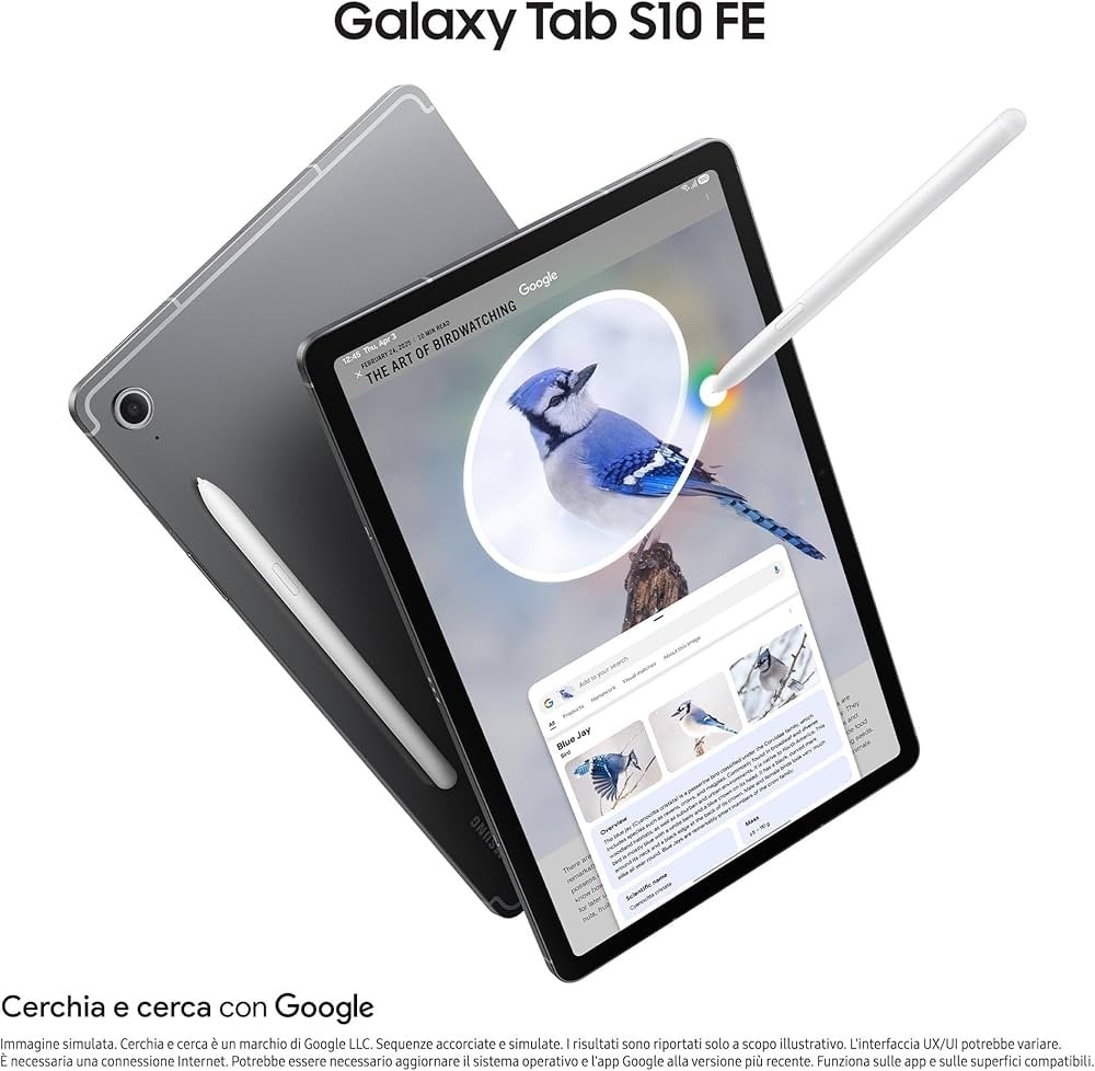 Galaxy Tab S10 FE Wi‑Fi | 12GB RAM + 256GB Samsung - Offerta nel negozio Euronics