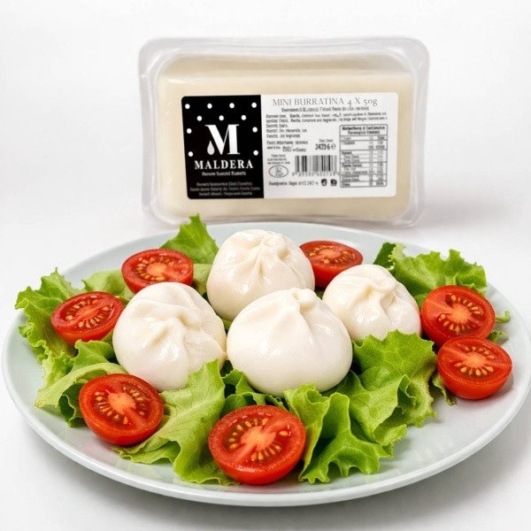 Burratine 4 x 50 g Maldera in offerta da ALDI