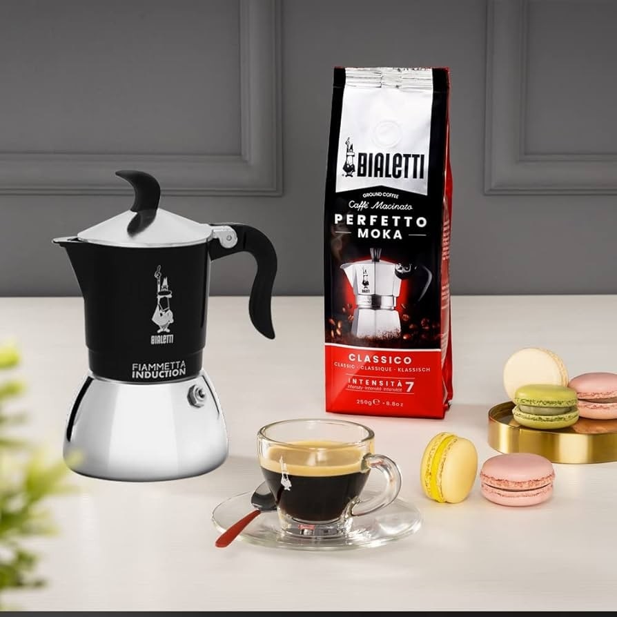 Fiammetta Induction Nera 4 tazze Bialetti - Offerta nel negozio Unieuro