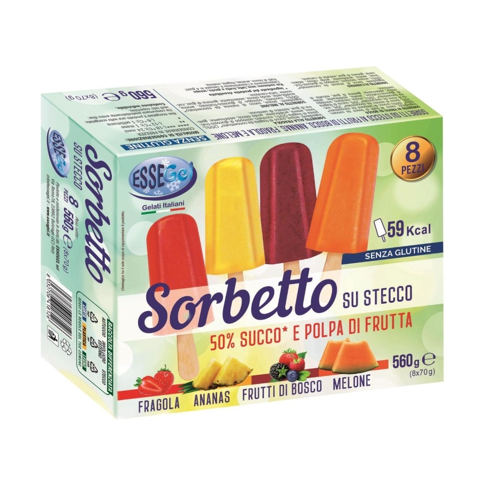 8 Sorbetti 560 g - Offerta nel negozio MD