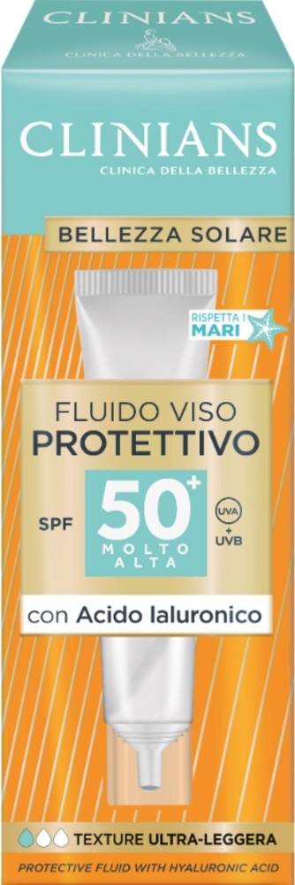 Fluido Viso Protettivo SPF 50+ Clinians 40 ml - Offerta nel negozio Carrefour