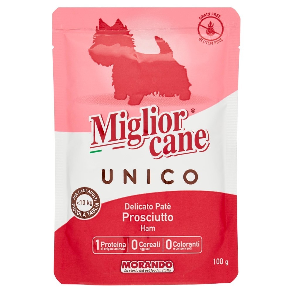 Migliorcane Unico alimento umido per cani 100 g in offerta da Bennet
