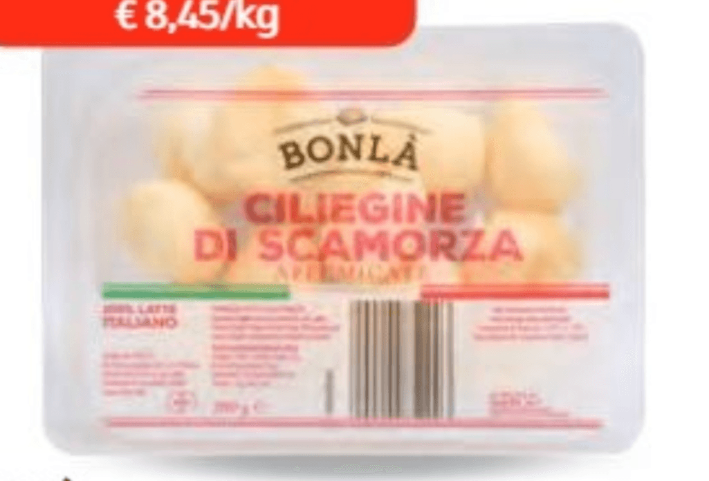Ciliegine di Scamorza Affumicate 200 g BONLÀ - Offerta nel negozio ALDI