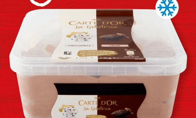 La Gelateria Carte D'Or 1 kg in offerta da Carrefour
