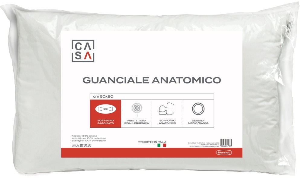 Guanciale anatomico Casa cm 50x80 in offerta da Bennet