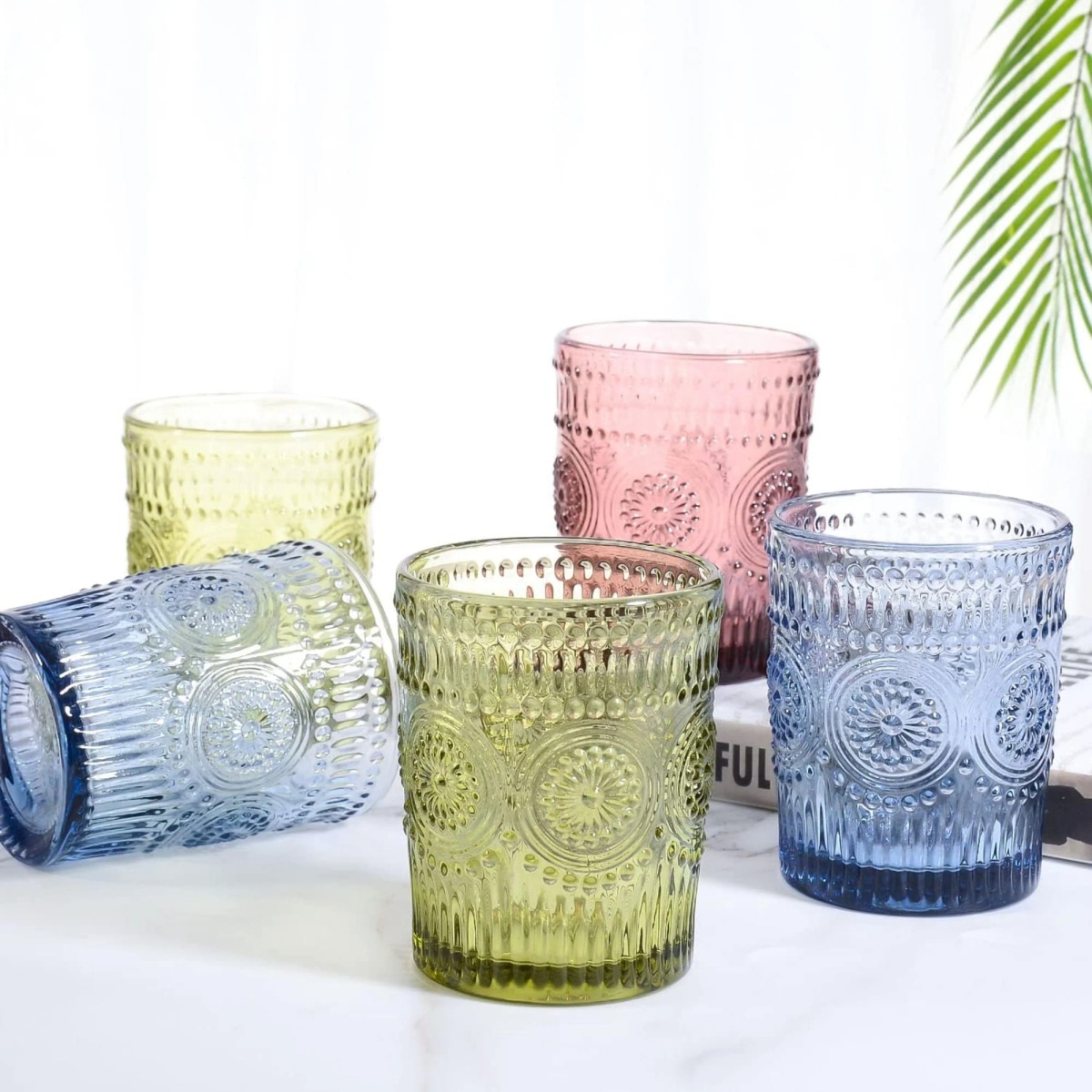Bicchieri acqua colorati Monza 6 pezzi in offerta da Iper La grande i