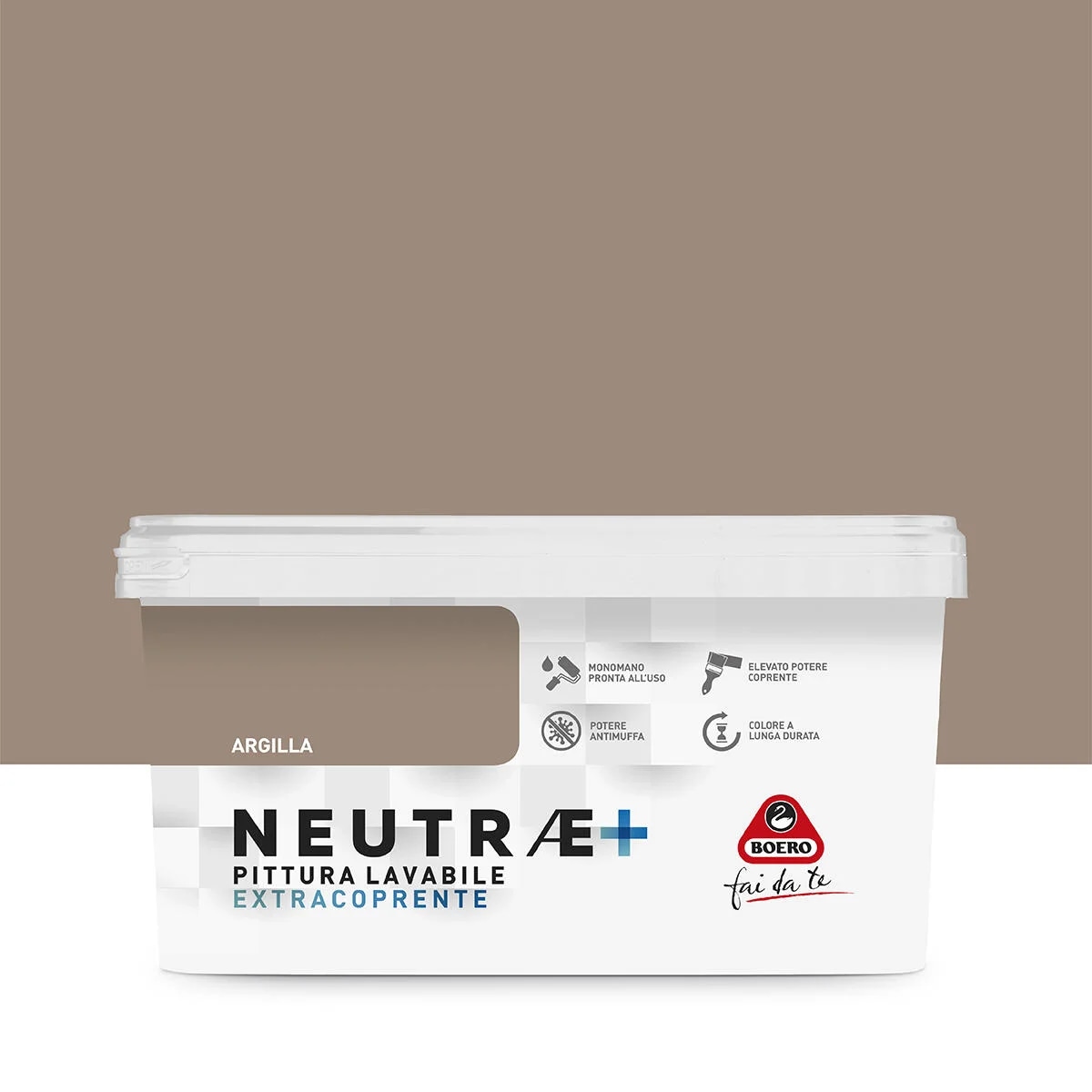 Idropittura lavabile Neutrae 2,5 L Boero - Offerta nel negozio Leroy Merlin