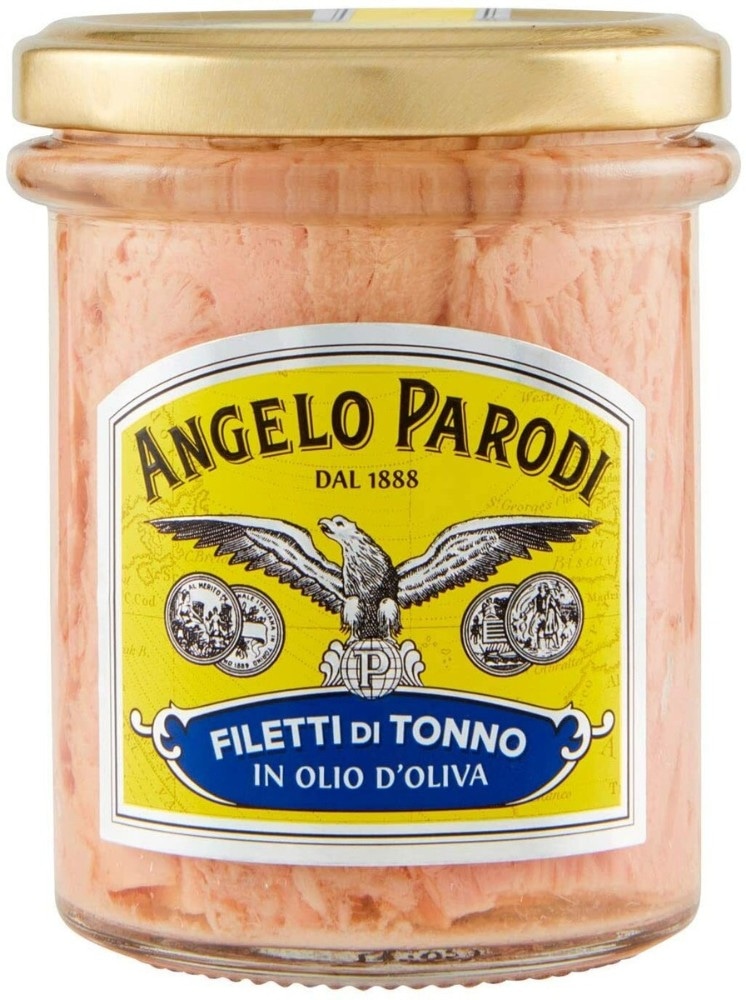 Angelo Parodi filetti di tonno in olio di oliva extravergine 260 g in offerta da Iper La grande i