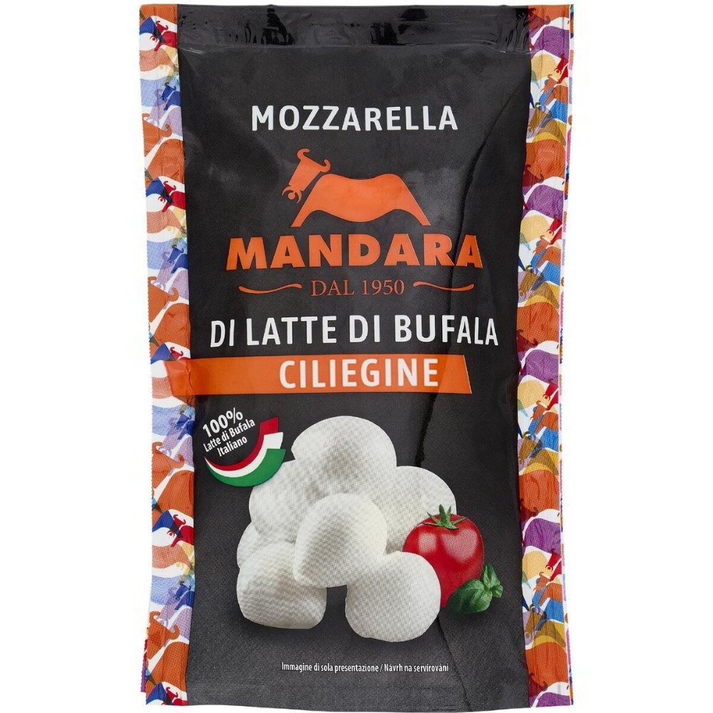 Mozzarella di latte di bufala ciliegine senza lattosio o classica 100/120 g in offerta da Iper La grande i