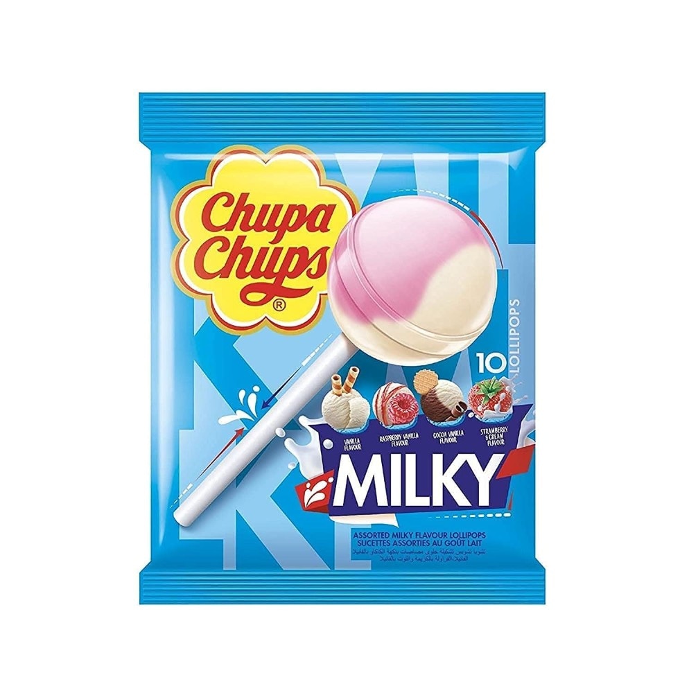 Chupa Chups lollipops Milky 120 g in offerta da ALDI