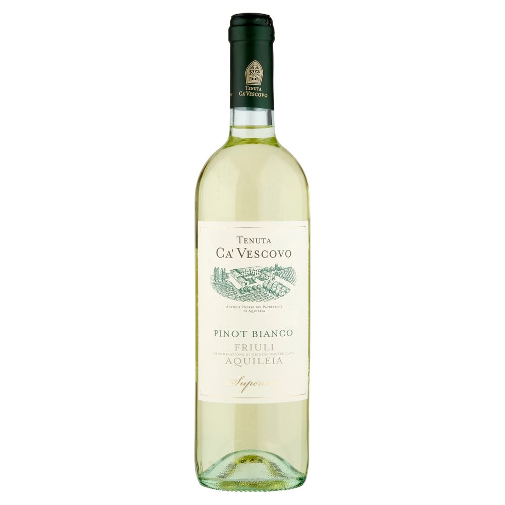 Cabernet, Sauvignon o Pinot Bianco Superiore Friuli DOC Aquileia ml 750 in offerta da Bennet