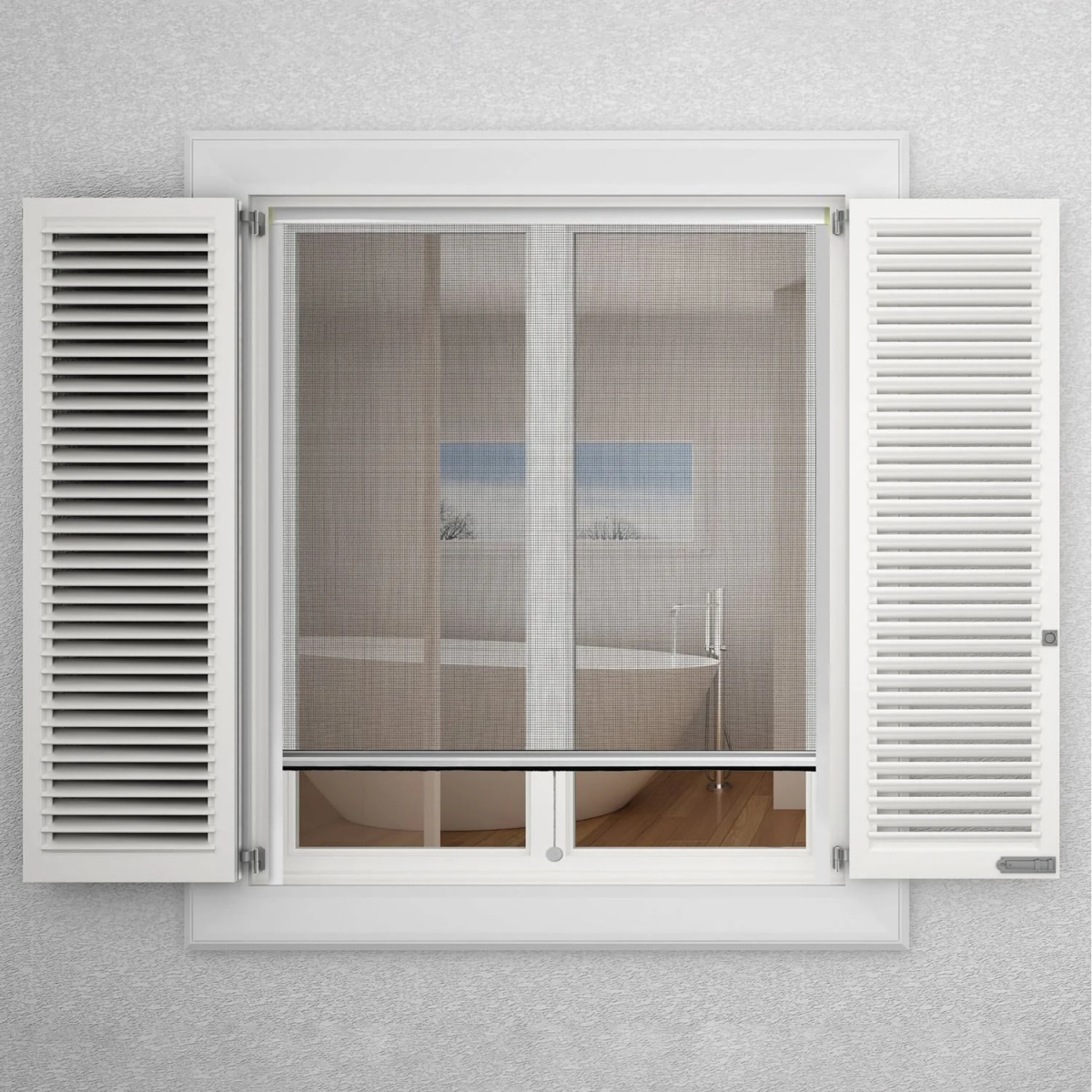 Zanzariera PVC a Rullo Verticale 100x170 cm in offerta da Happy Casa