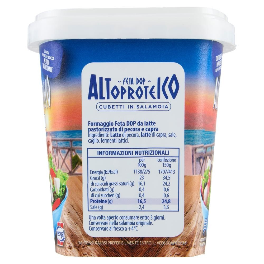 Feta DOP cubetti Neogal 150 g in offerta da Bennet