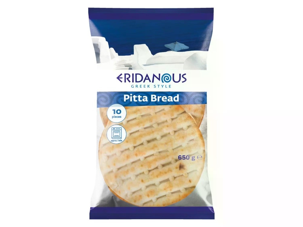Eridanous pane pita 650 g in offerta da Lidl